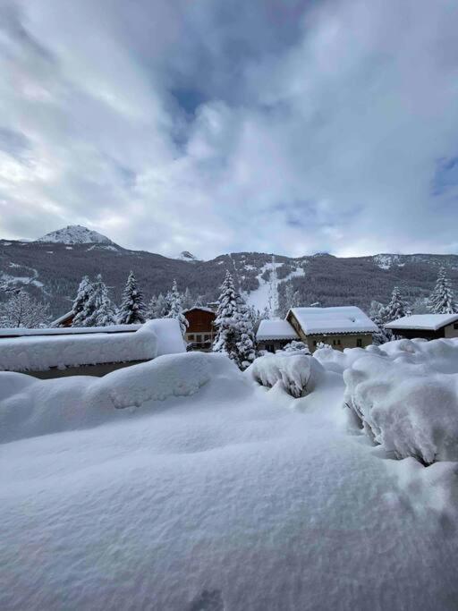 Appartement 4 Pers Grande Terrasse Vue Pistes Ski Сен-Шаффре Екстер'єр фото